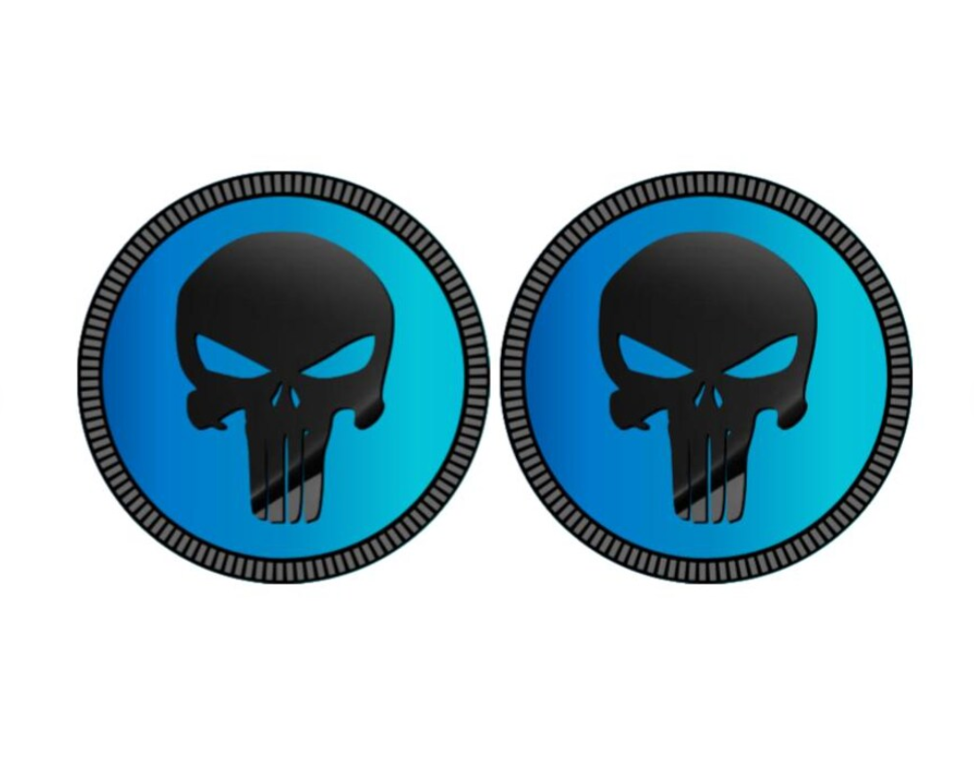 Truck skull emblem for Toyota Tundra hood badge performance style