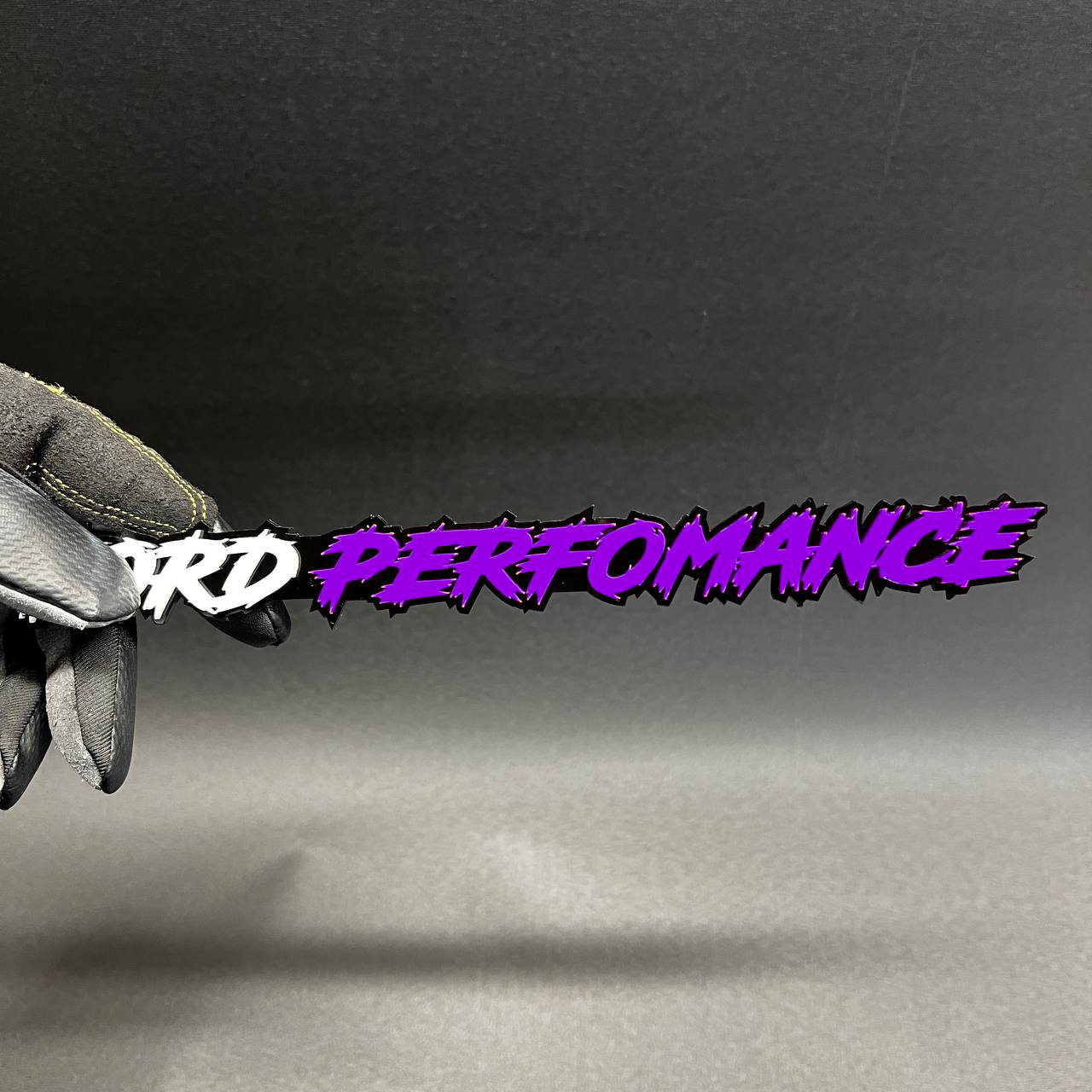 Ford Performance red performance emblem for vehicle fender