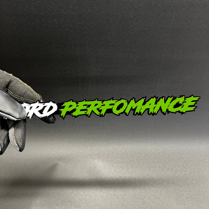 Ford Performance truck emblem for tailgate or side fender