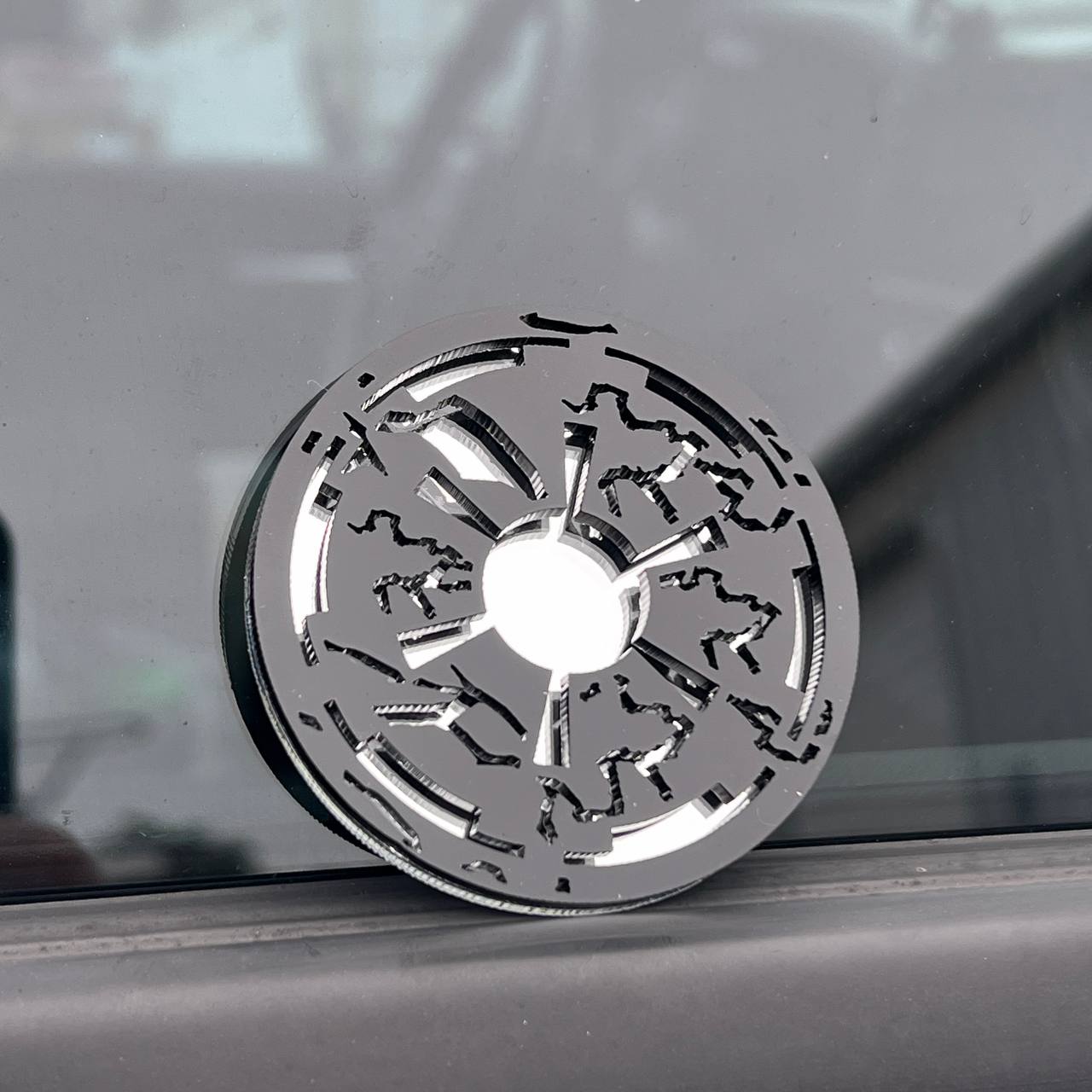sci fi star emblem jeep gladiator hood badge decal