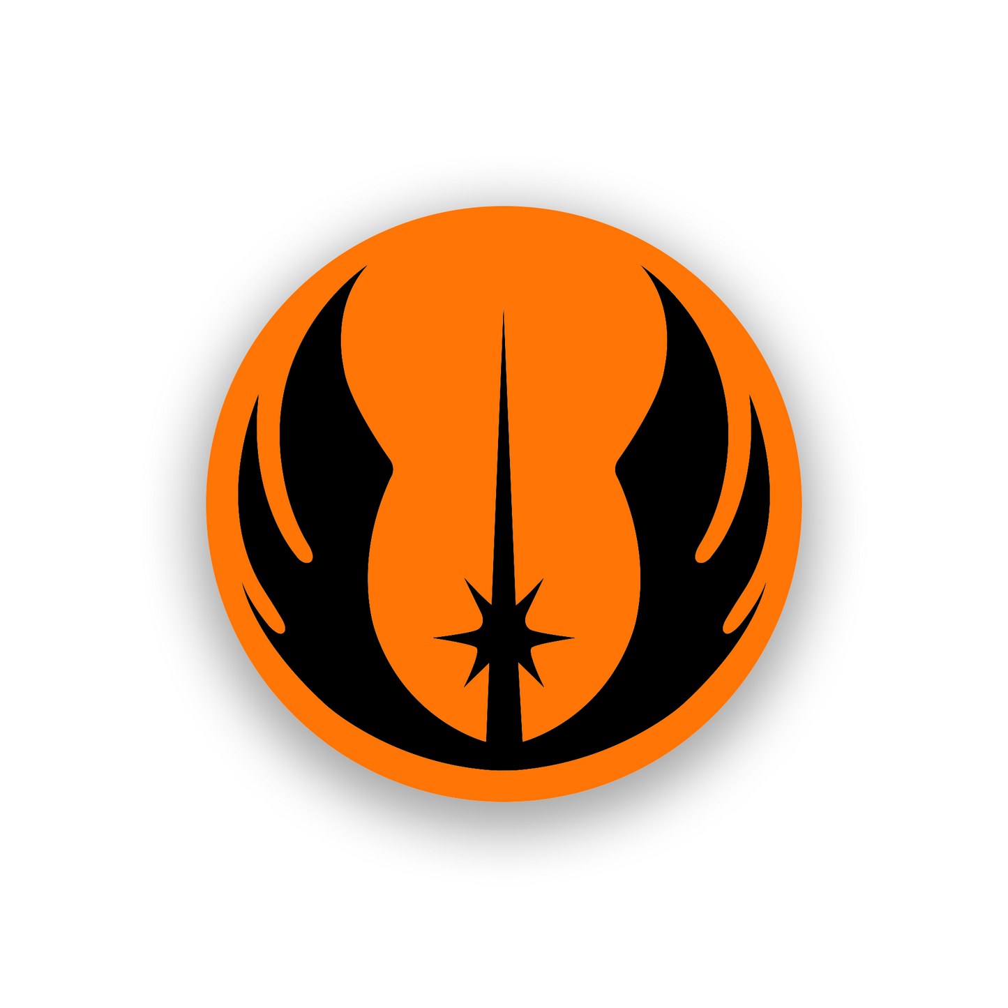 Custom space inspired car emblem engraved for automotive styling