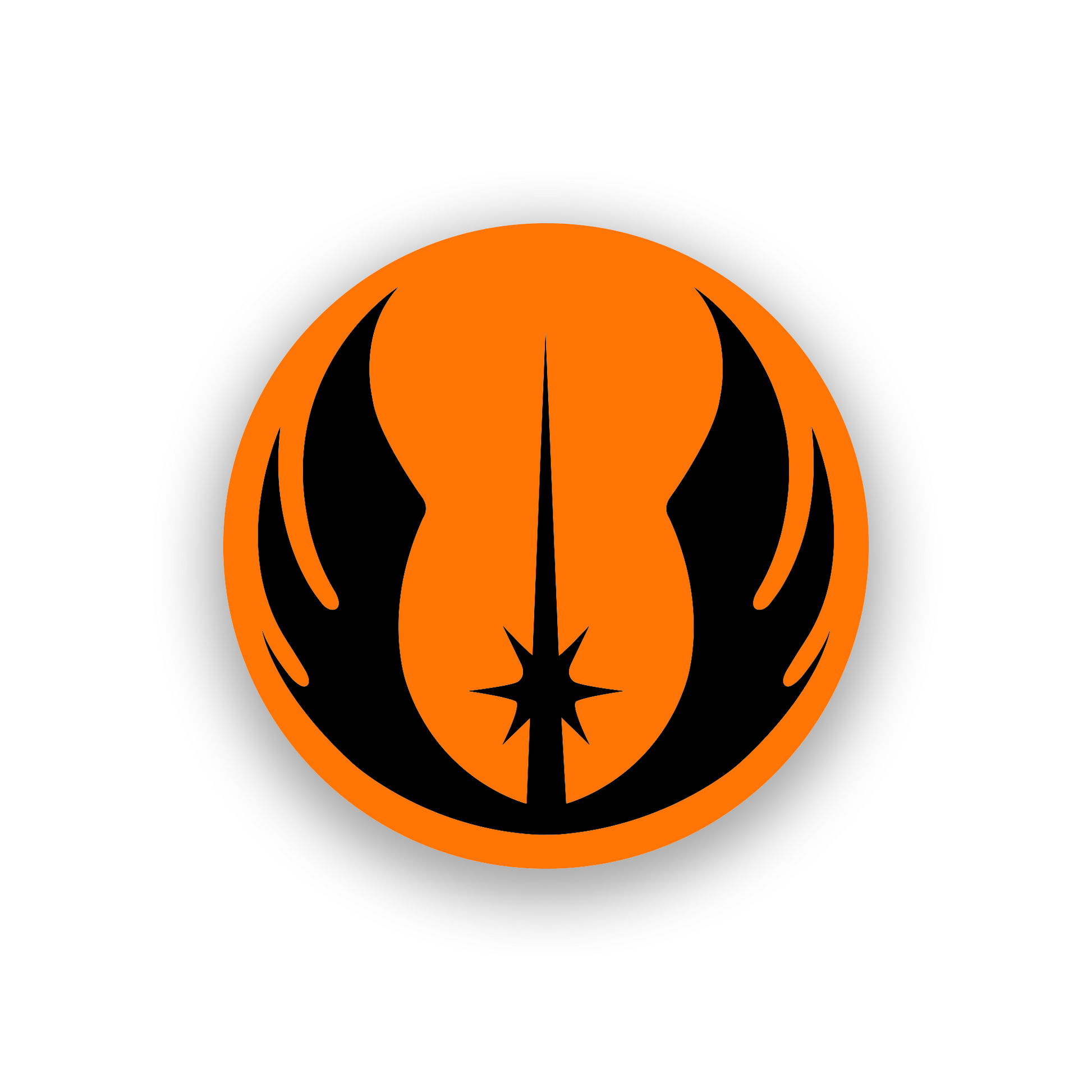 Custom space inspired car emblem engraved for automotive styling