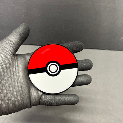 Round cartoon ball style car emblem for truck or SUV exterior