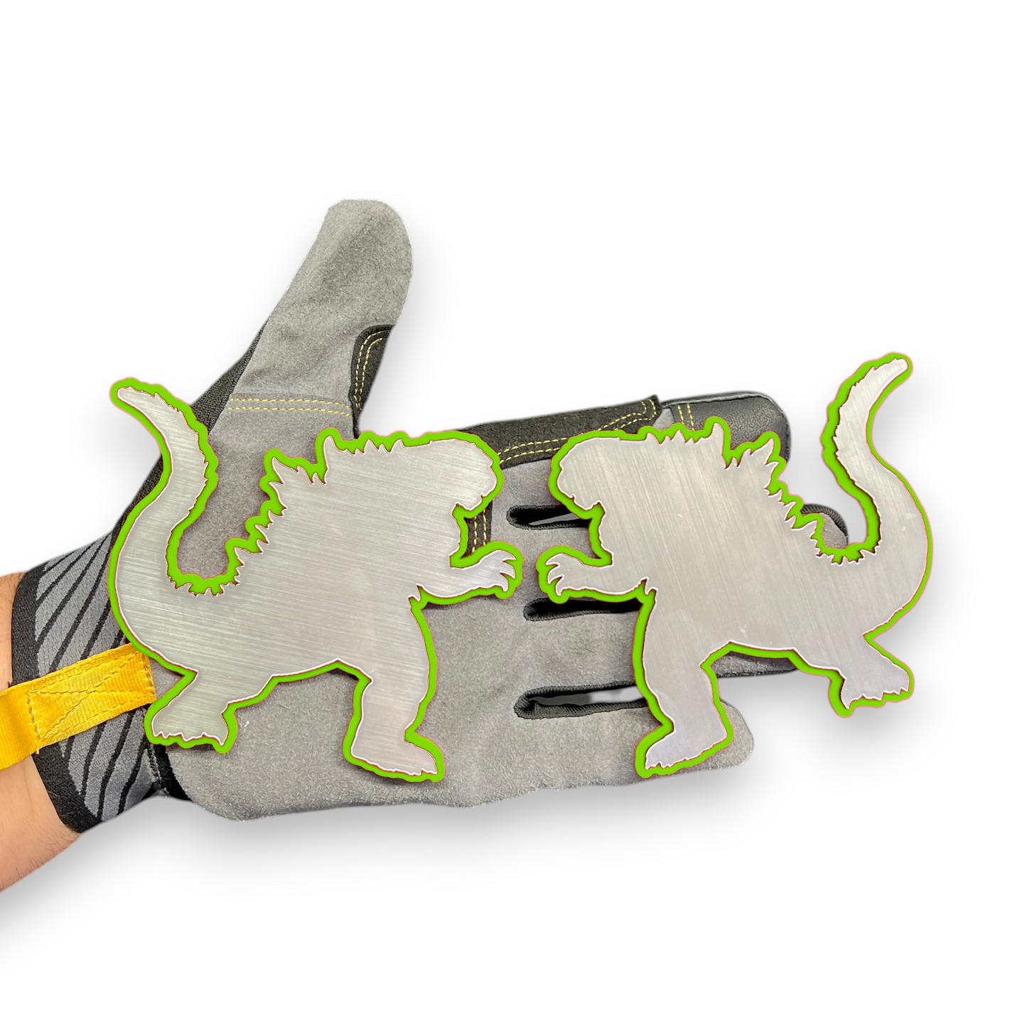 Ford truck Godzilla emblem left and right set for customization