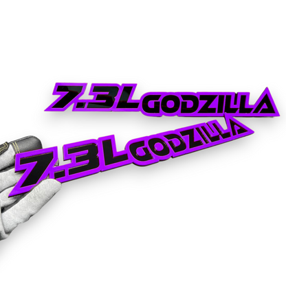 T-Rex style 7.3 emblem for Ford F150 F250 F350 trucks