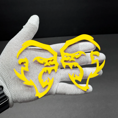 gorilla outline emblem on Ford F250 F350 heavy duty truck