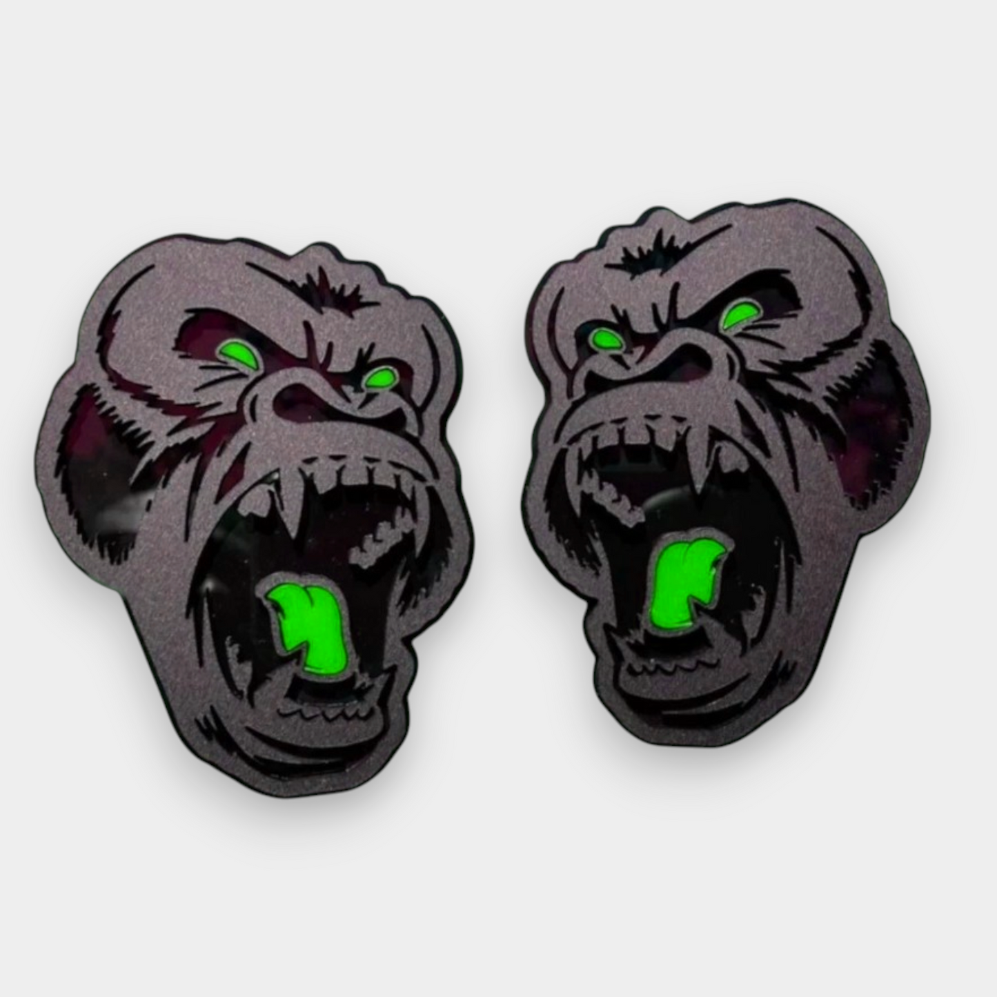 red accent gorilla badge on Toyota Tundra Tacoma truck