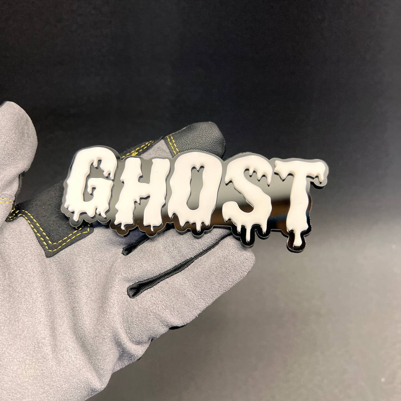 GHOST exterior car decal with 3M adhesive backing for vehicle customization