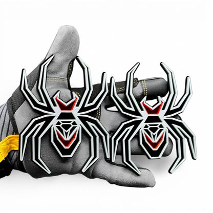 Spider Black Widow Car Badge Custom Acrylic 3D car Emblem Sport Off-road 4x4 Truck