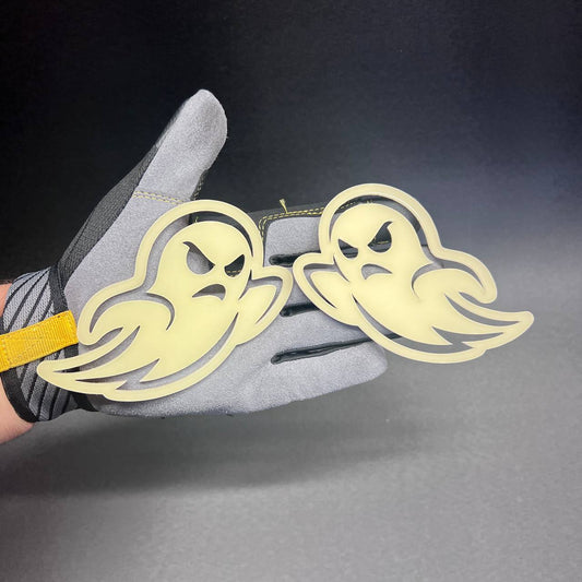 GHOST GLOW in DARK  Car Badge Fender Emblem Exterior Decal One Layer