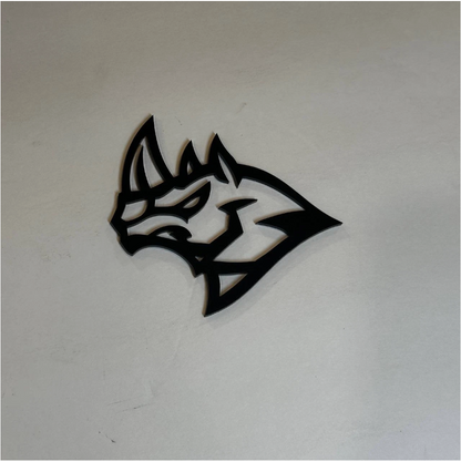 Hell Rhino 3D automotive badge for Ford F-150, Chevy Silverado, GMC Sierra and Dodge Ram