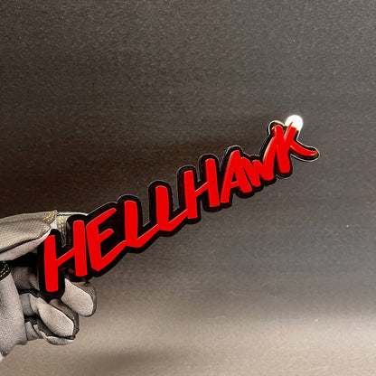 HELLRANGO custom exterior car badge fender emblem
