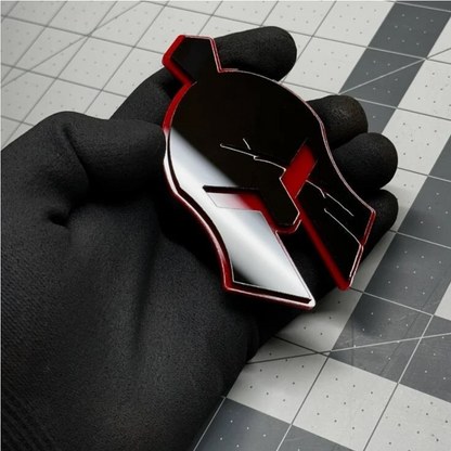 Roman Gladiator custom car emblem for Ford Mustang, Chevy Camaro, Dodge Challenger and muscle car styling
