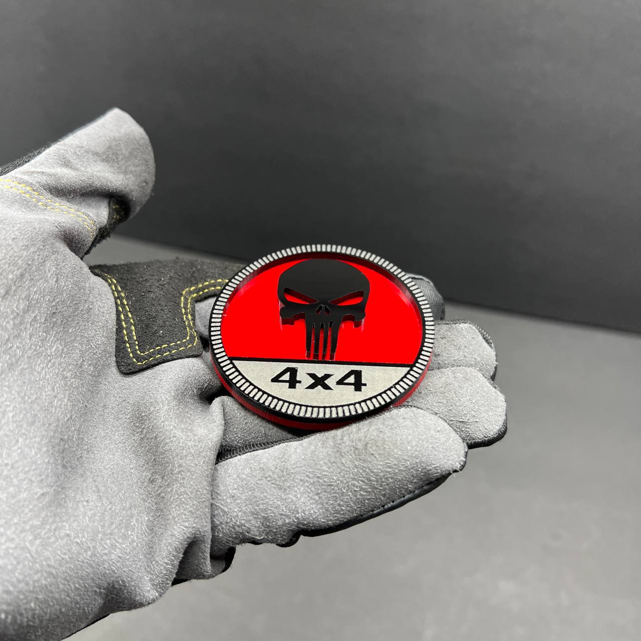 RAM 1500 skull offroad badge performance fender decal