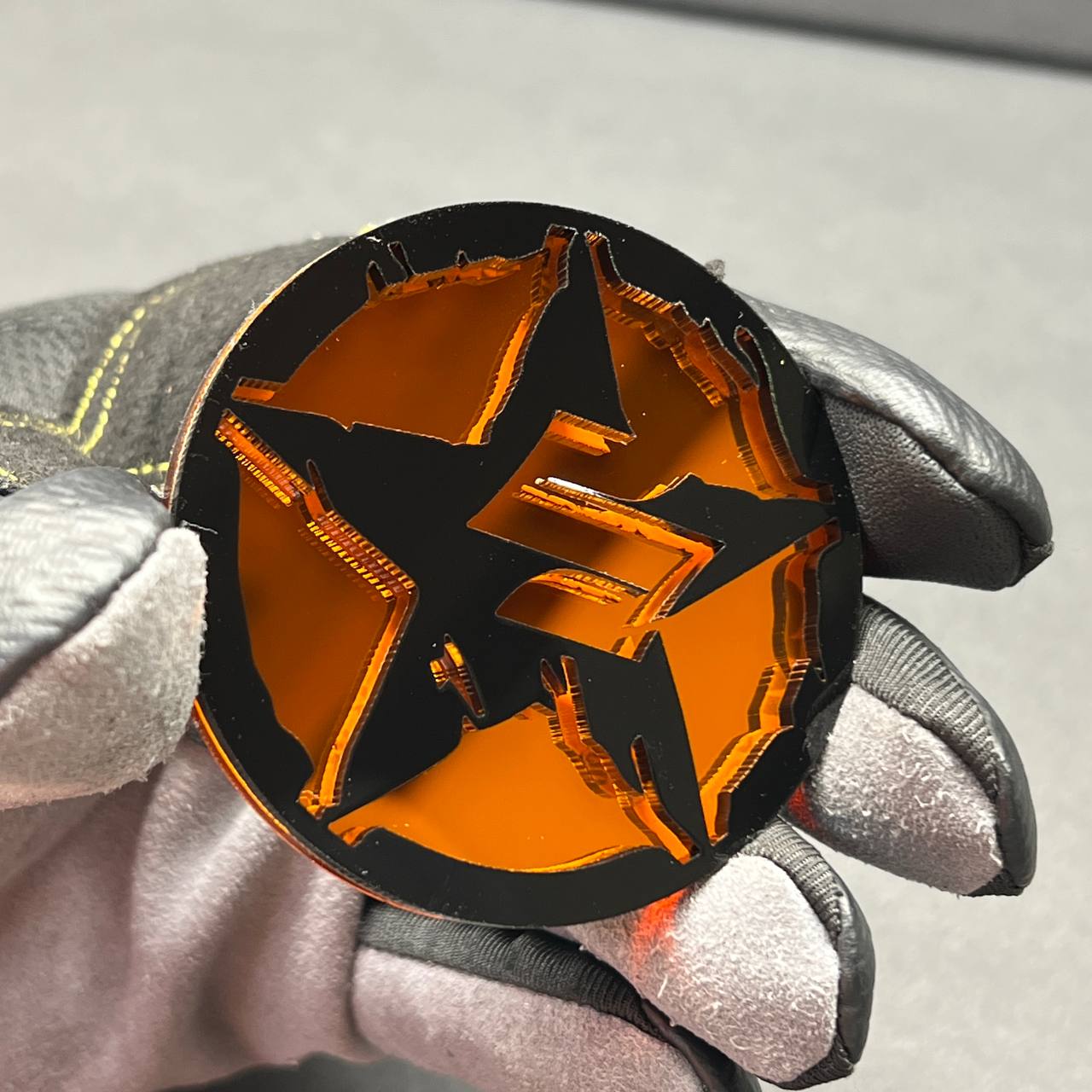 jeep rubicon starwars inspired star car badge hood emblem performance look