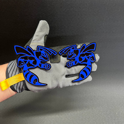 aggressive hornet emblem on Dodge RAM truck build