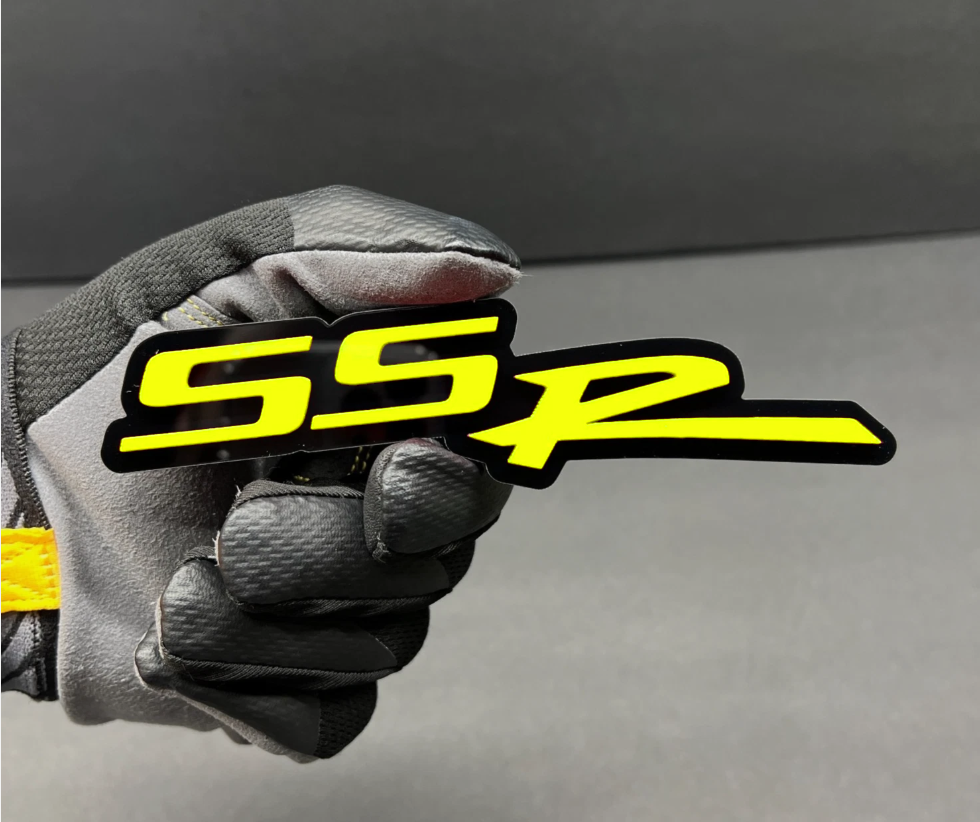 custom SSR badge on Nissan Titan SUV exterior mod