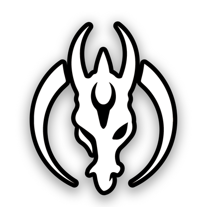 Mandalorian symbol car badge with precision engraved sci fi crest design