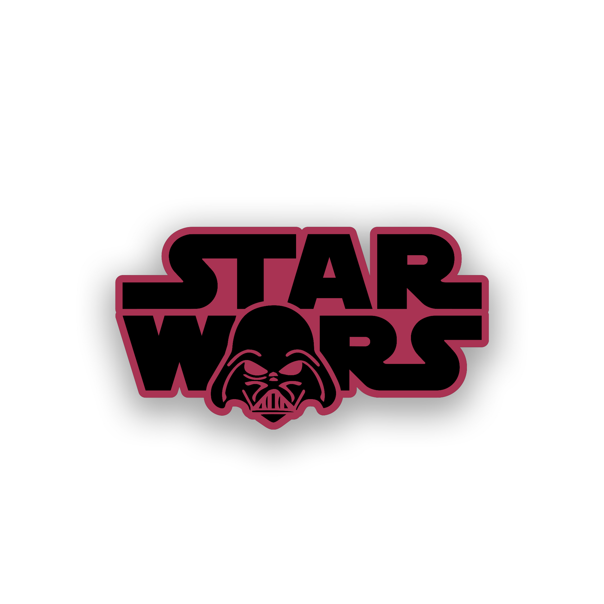 Engraved space fantasy car emblem for personalized car or truck styling