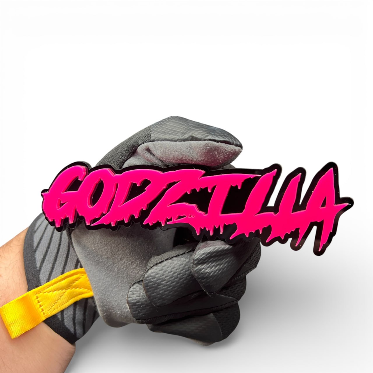 Performance Godzilla style hood emblem for lifted truck styling