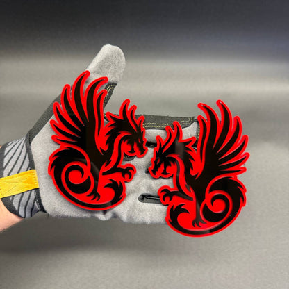 Winged Legend Dragon fender badge for Chevy Silverado GMC Sierra and pickups