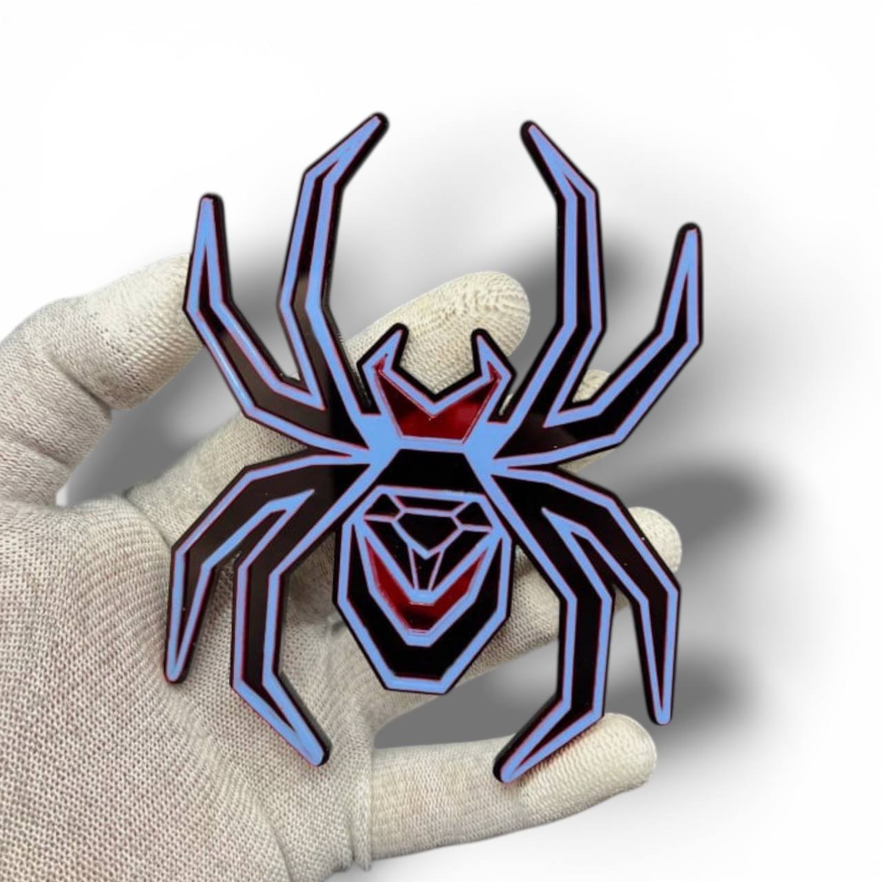 Spider Black Widow Car Badge Custom Acrylic 3D car Emblem Sport Off-road 4x4 Truck