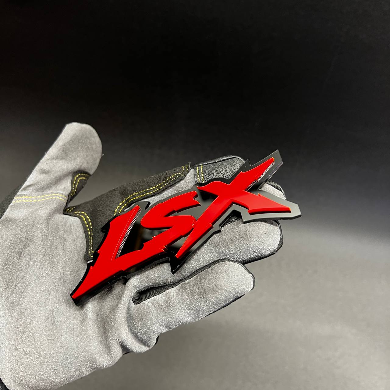 LSX drip style fender badge for trucks cars SUVs and custom builds