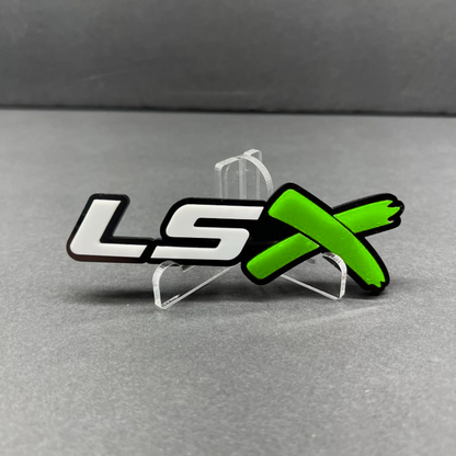 3D LSX performance badge detail