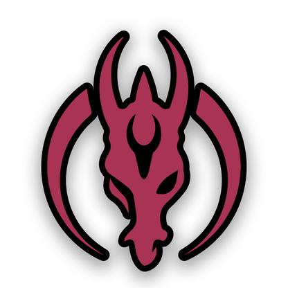 Custom Star Wars Mandalorian Mercs badge with strong engraved clan emblem design