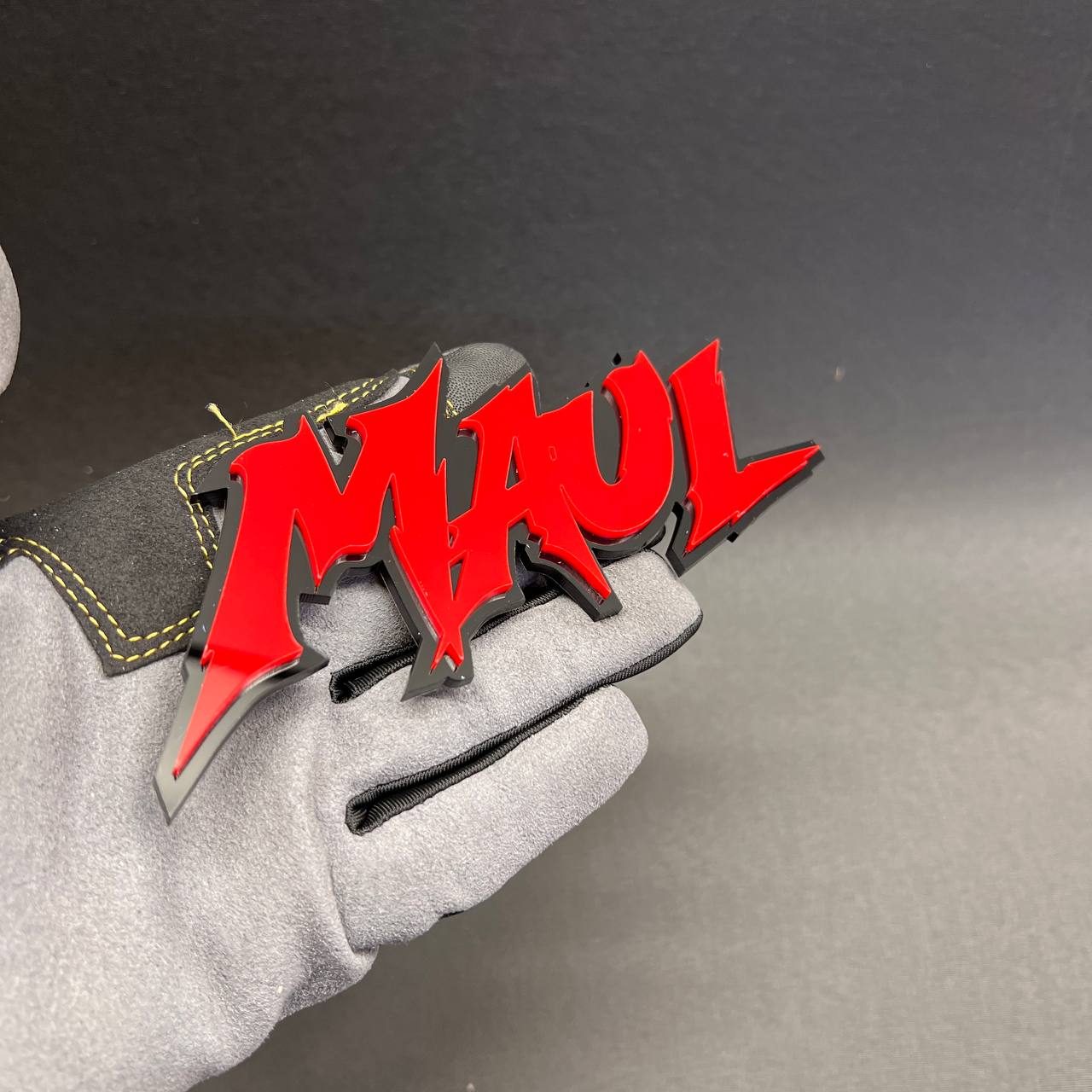 MAUL truck fender sticker custom automotive badge