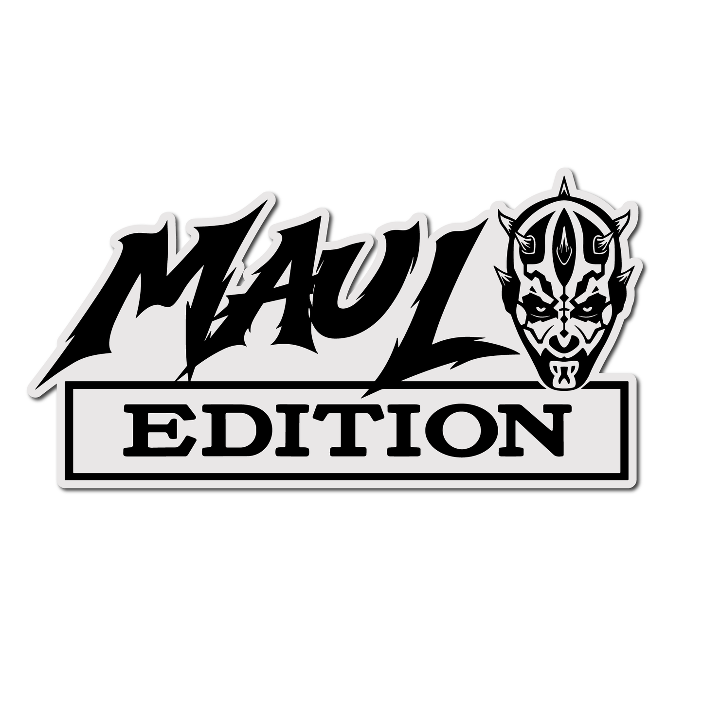 Maul Edition fender emblem for custom cars trucks and automotive styling