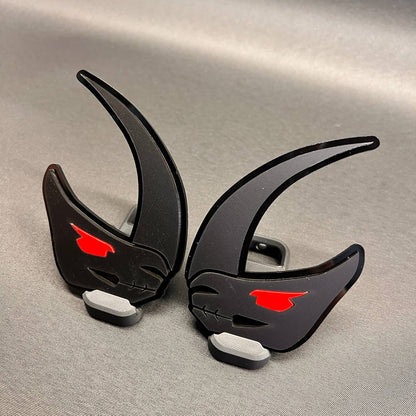 Custom Mudhorn fender emblem badge for vehicle exterior customization