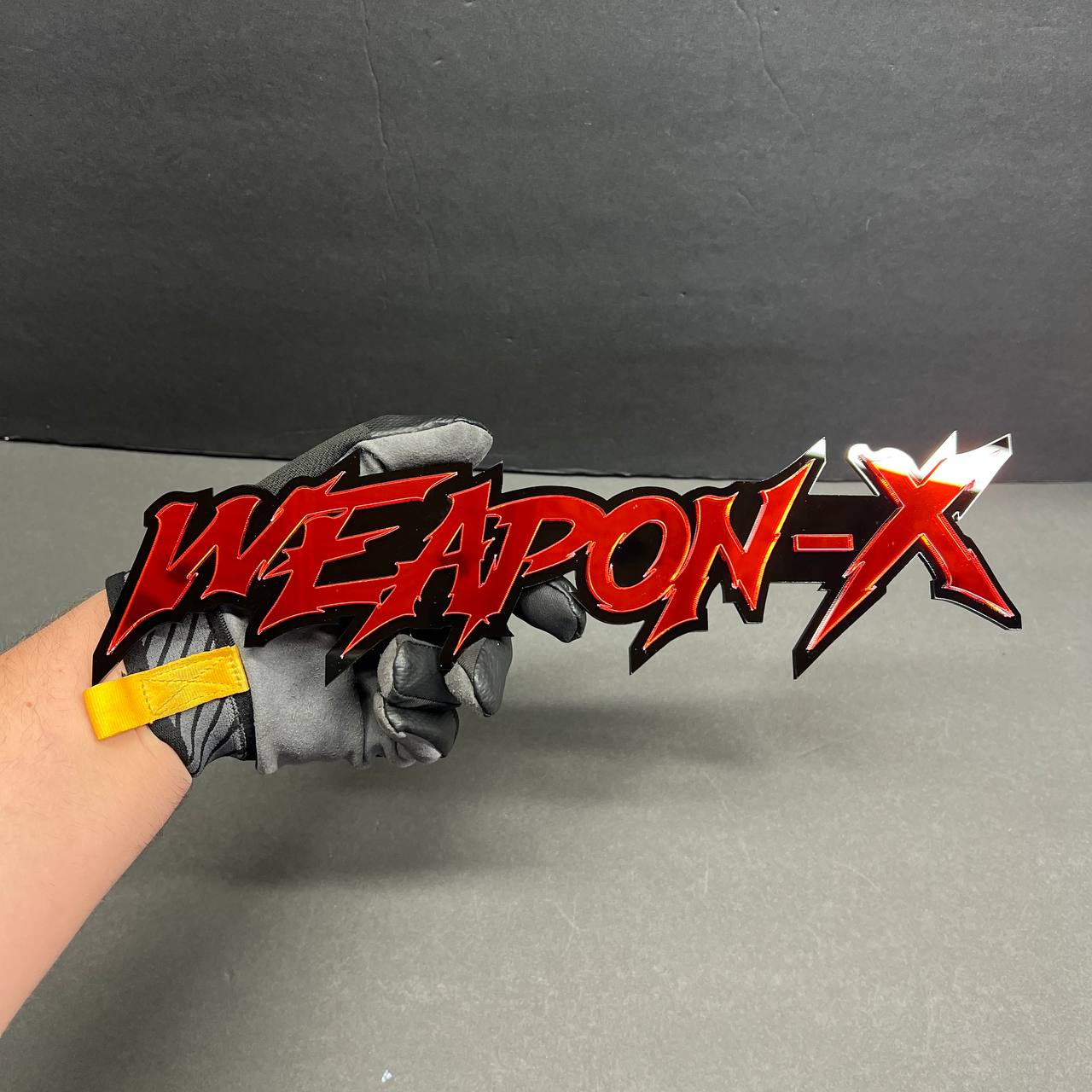 Personalized Weapon X glossy badge for Dodge Charger automotive decal