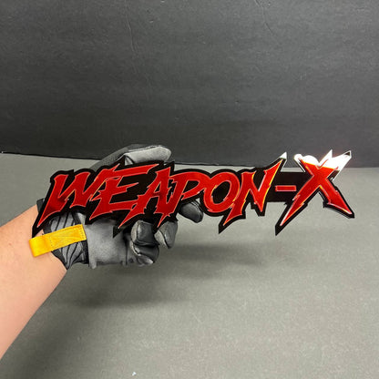 Personalized Weapon X glossy badge for Dodge Charger automotive decal