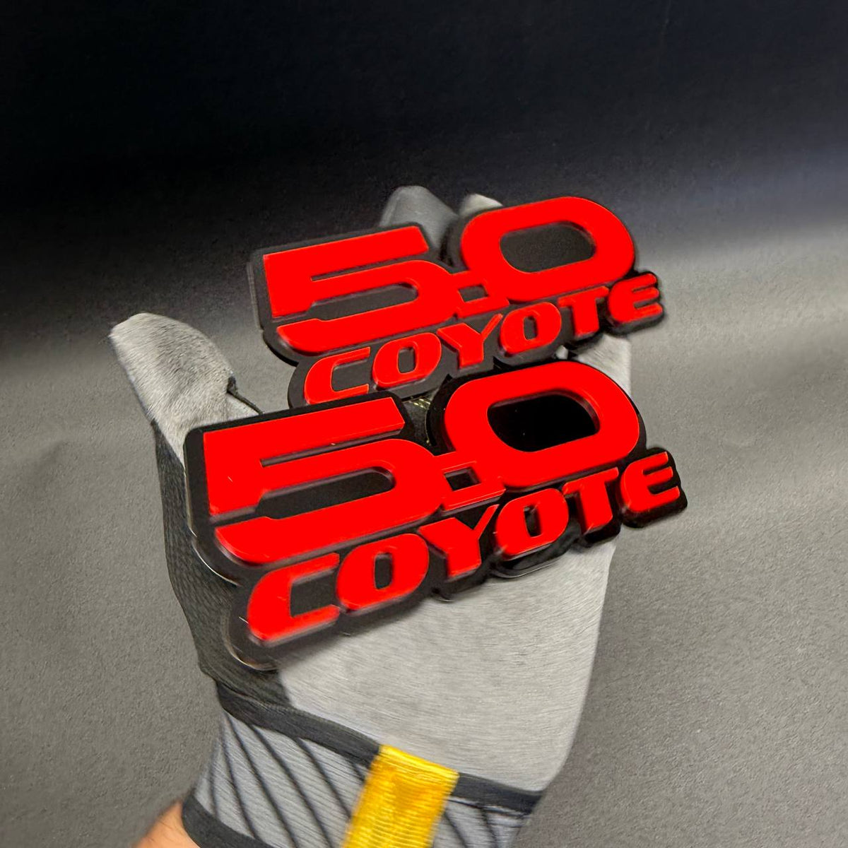 Coyote 5.0 V8 exterior car emblem for Ford Mustang GT