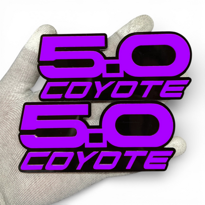 5.0 coyote hood decal on gmc sierra performance truck
