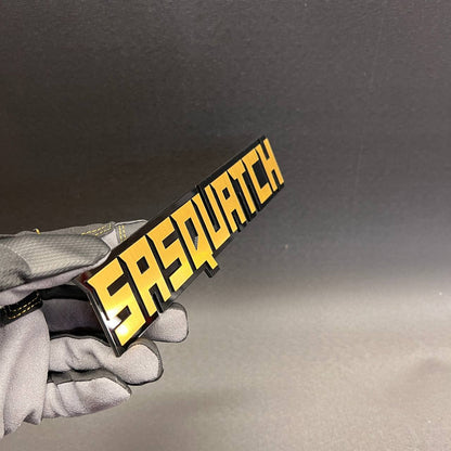 Custom Sasquatch badge for truck fender tailgate or exterior decoration