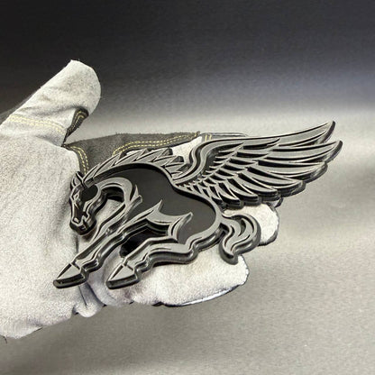 Winged Pegasus horse fender badge fits Ford Bronco custom exterior accessory