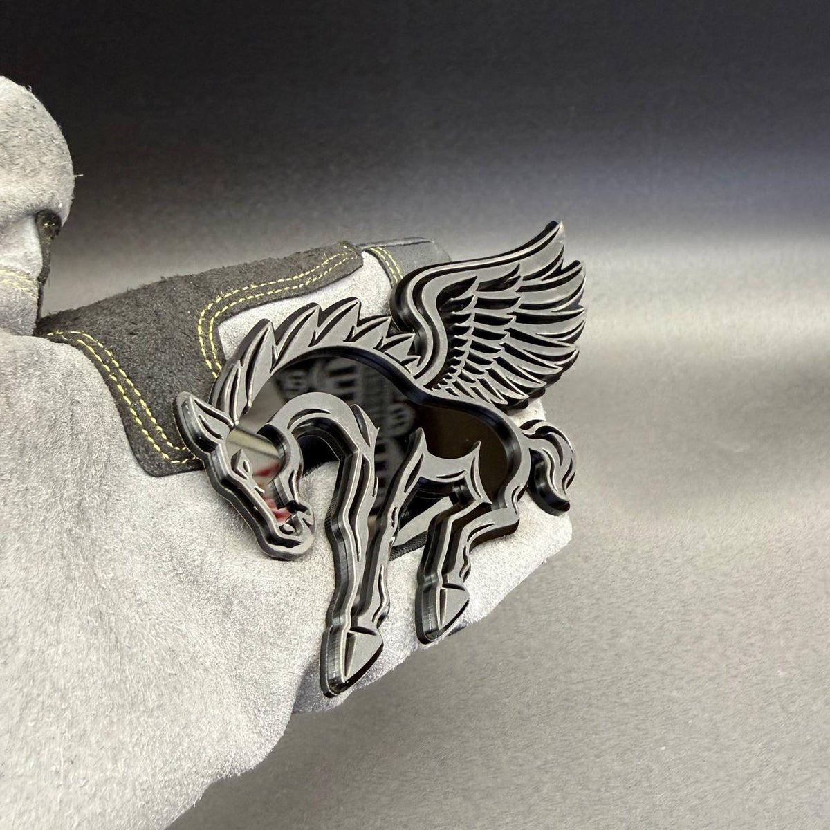Pegasus horse car badge emblem fits Bronco Badlands Wildtrak and Raptor