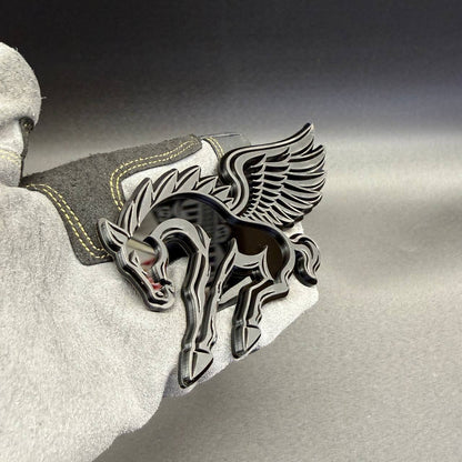 Pegasus horse car badge emblem fits Bronco Badlands Wildtrak and Raptor