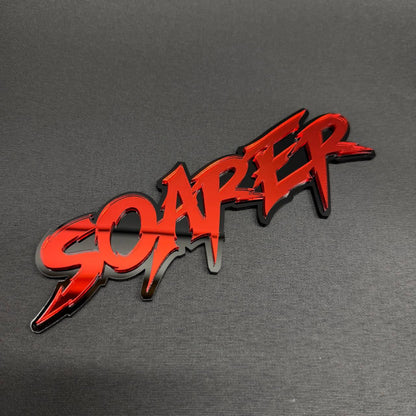 Custom text car emblem for Ford F-150, Chevy Silverado, GMC Sierra, Dodge and RAM trucks