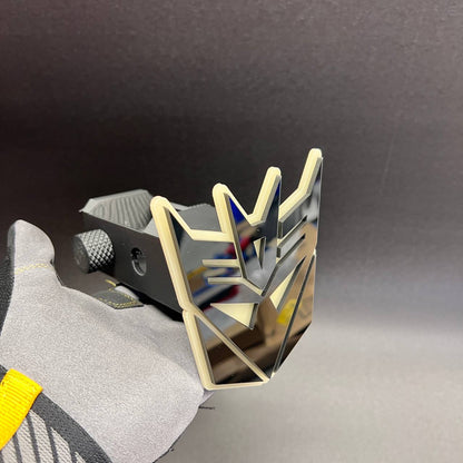 DECEPTICON Hitch Cover - Transformer Hitch Receiver Car Badge Exterior Tailgate Emblem