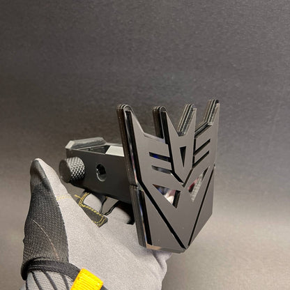 DECEPTICON Hitch Cover - Transformer Hitch Receiver Car Badge Exterior Tailgate Emblem