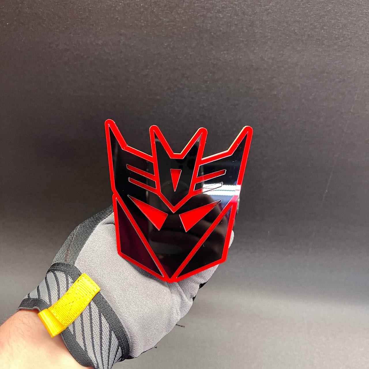 DECEPTICON Hitch Cover - Transformer Hitch Receiver Car Badge Exterior Tailgate Emblem