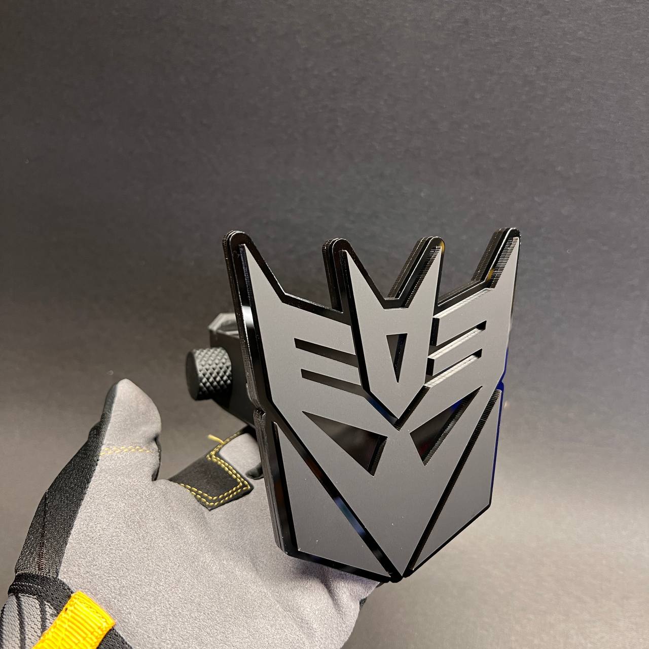 DECEPTICON Hitch Cover - Transformer Hitch Receiver Car Badge Exterior Tailgate Emblem
