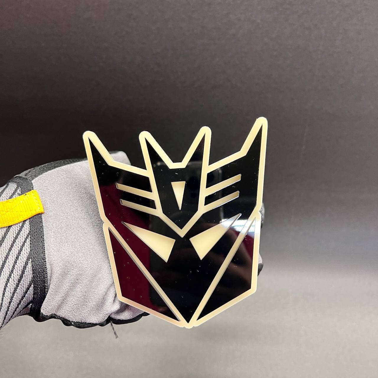DECEPTICON Hitch Cover - Transformer Hitch Receiver Car Badge Exterior Tailgate Emblem