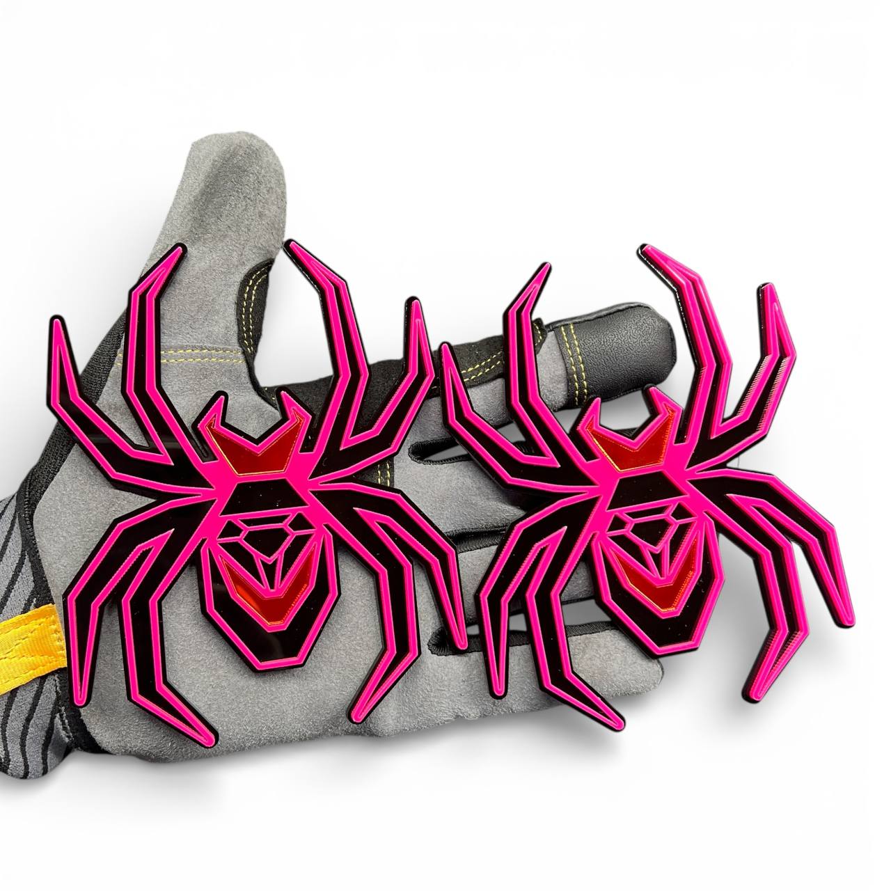 Spider Black Widow Car Badge Custom Acrylic 3D car Emblem Sport Off-road 4x4 Truck