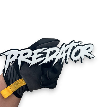 Predator horror style car badge emblem for Dodge Charger muscle car