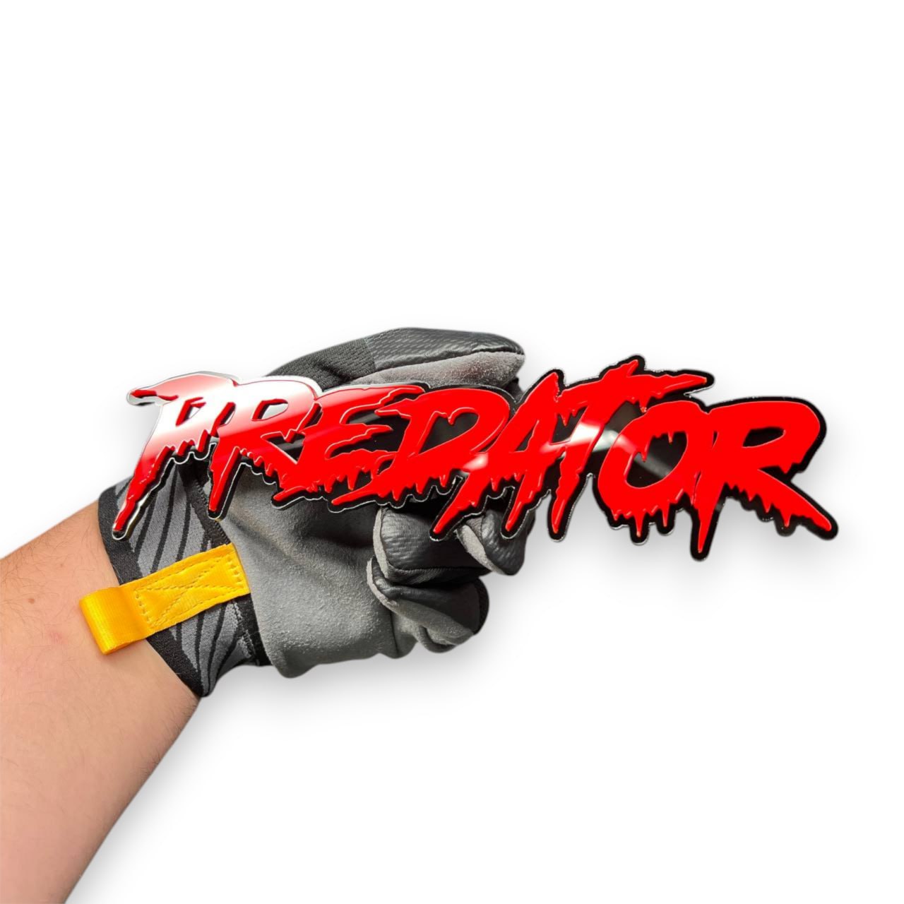 Predator dripping font hood emblem for GMC Sierra 2500 HD truck