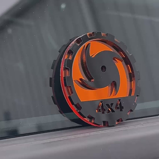 offroad hurricane badge for tacoma tundra frontier overland truck build